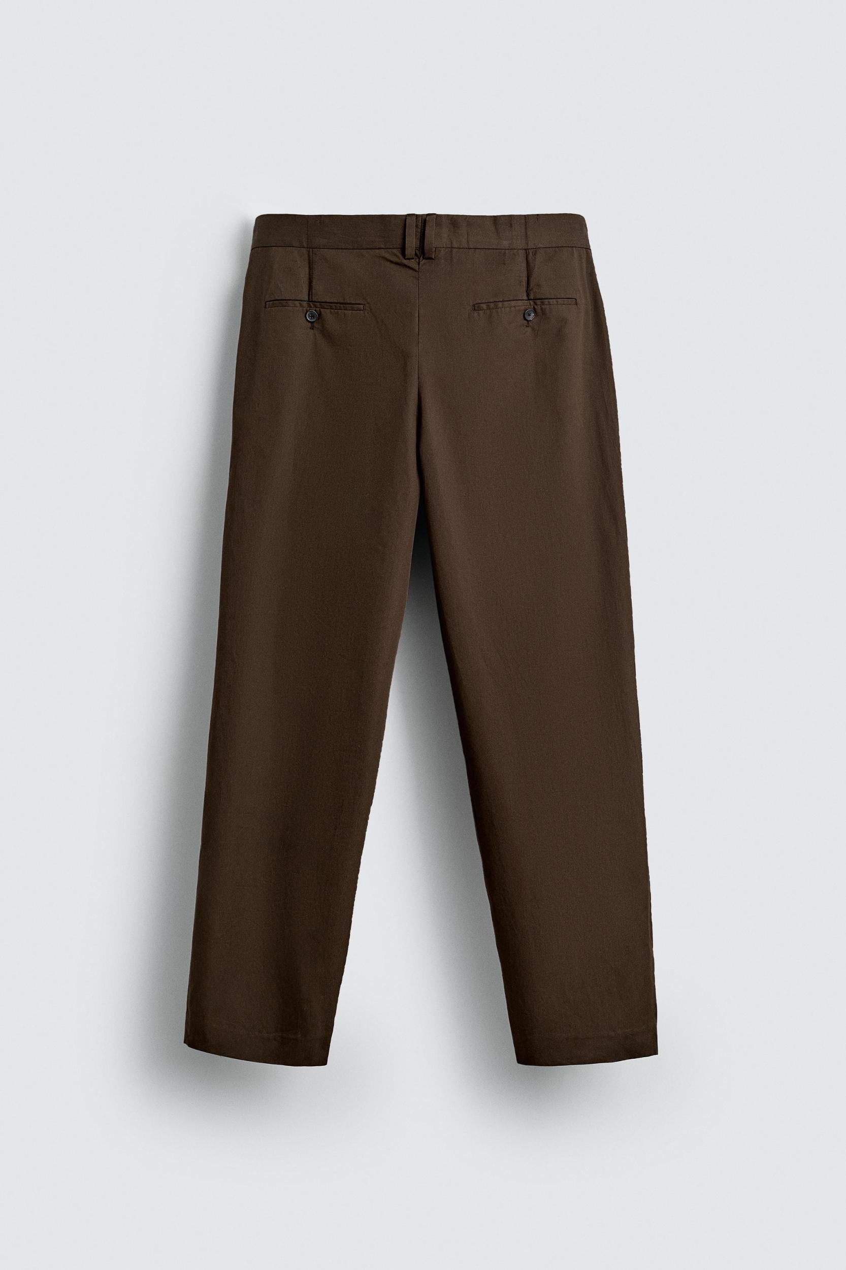 LIMITED EDITION PLEATED CHINO PANTS Product Image