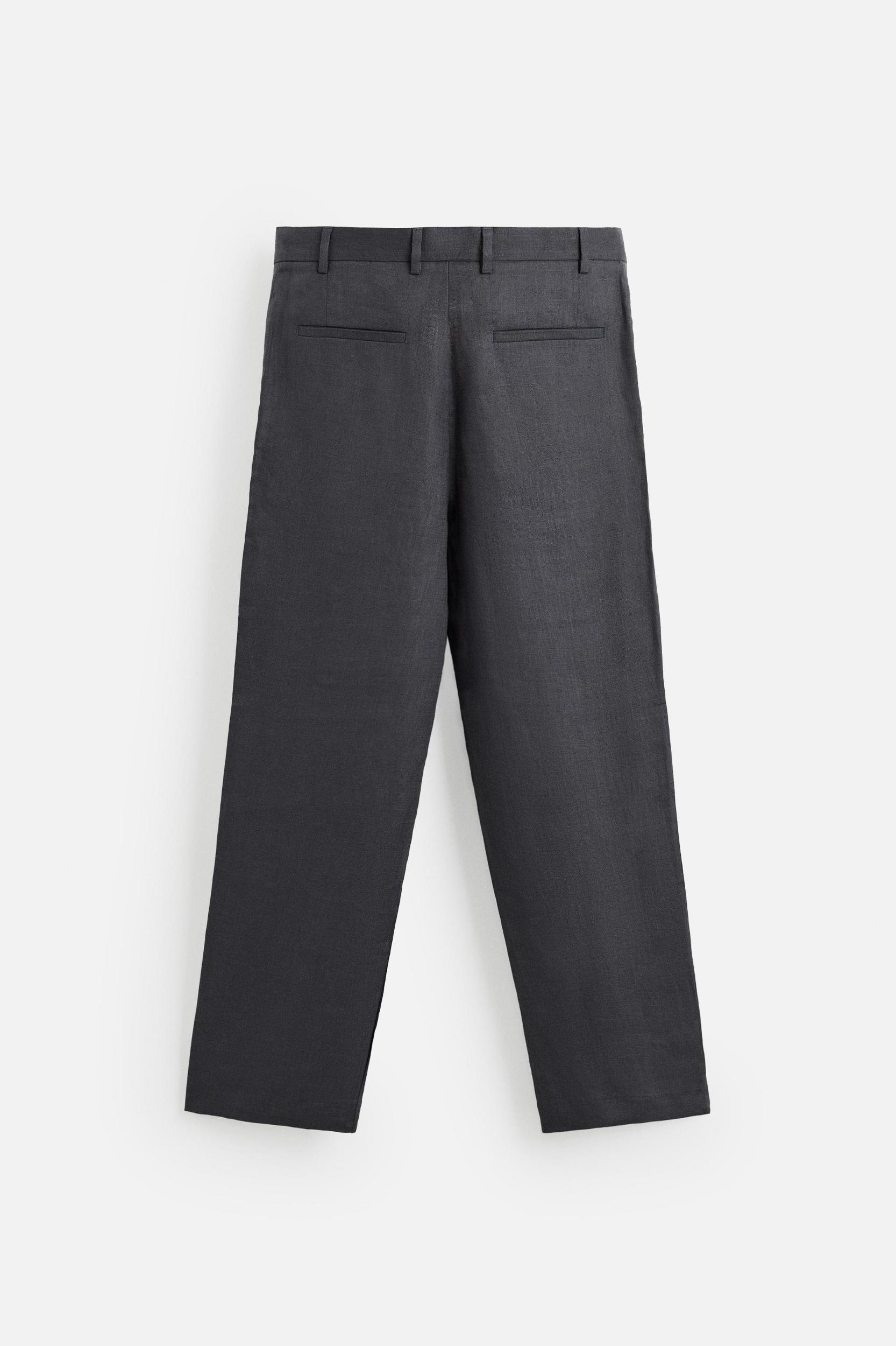 100% LINEN SUIT PANTS Product Image