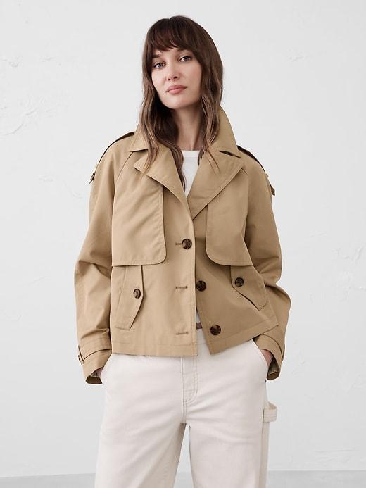Short Trench Jacket Product Image