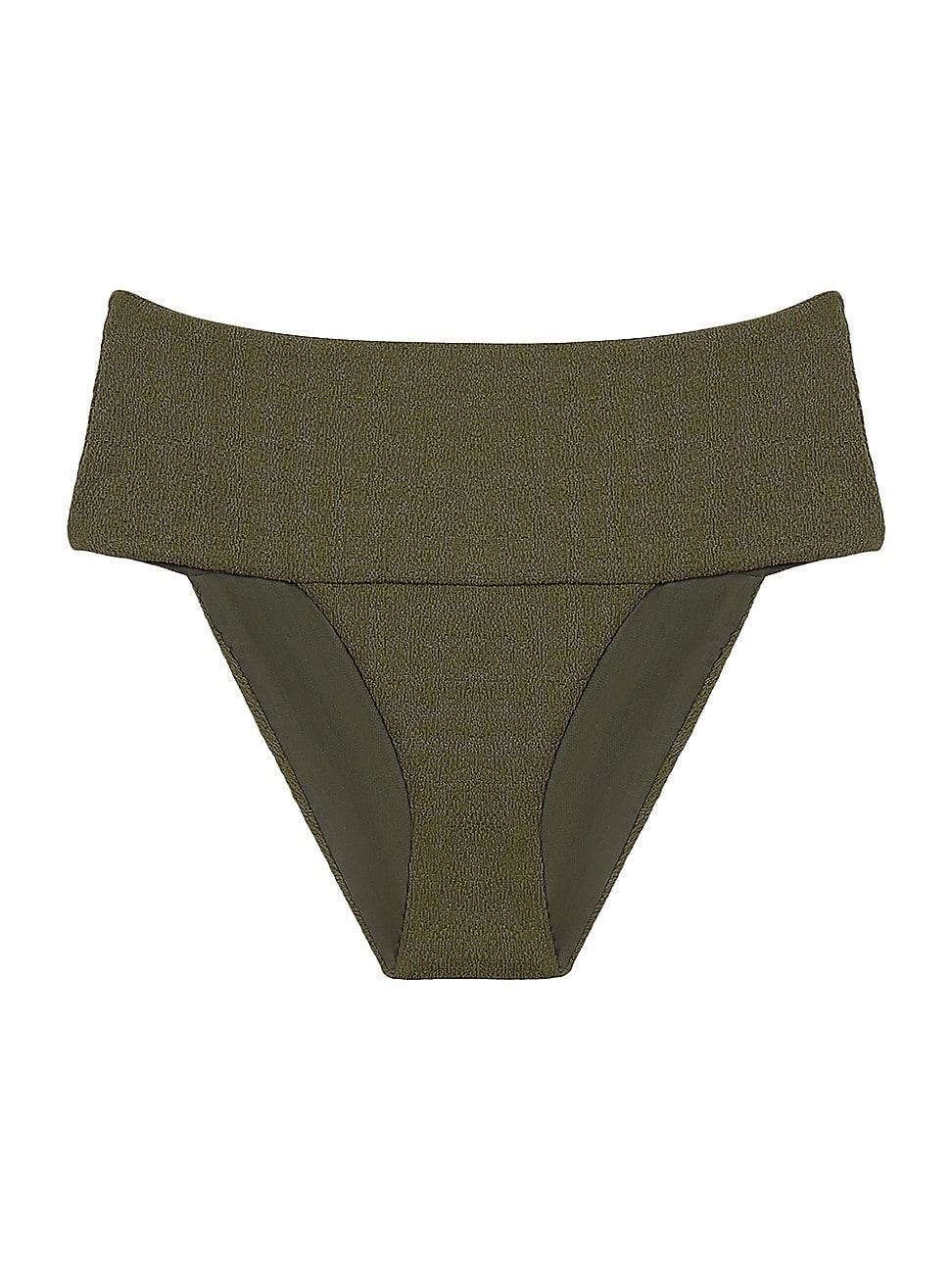 Womens Jessica High-Rise Full-Coverage Bikini Bottom Product Image