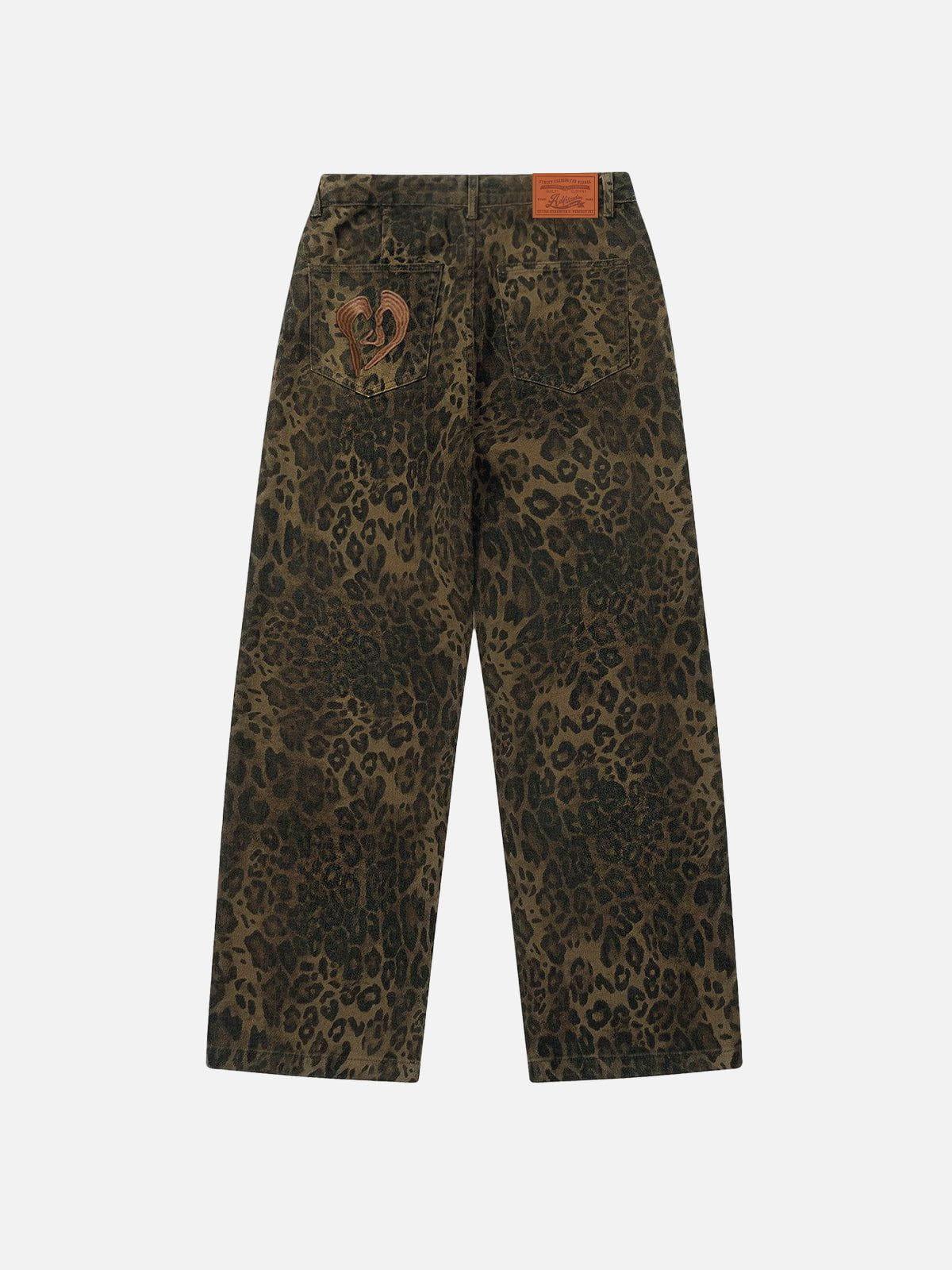 Aelfric Eden Leopard Jeans Product Image