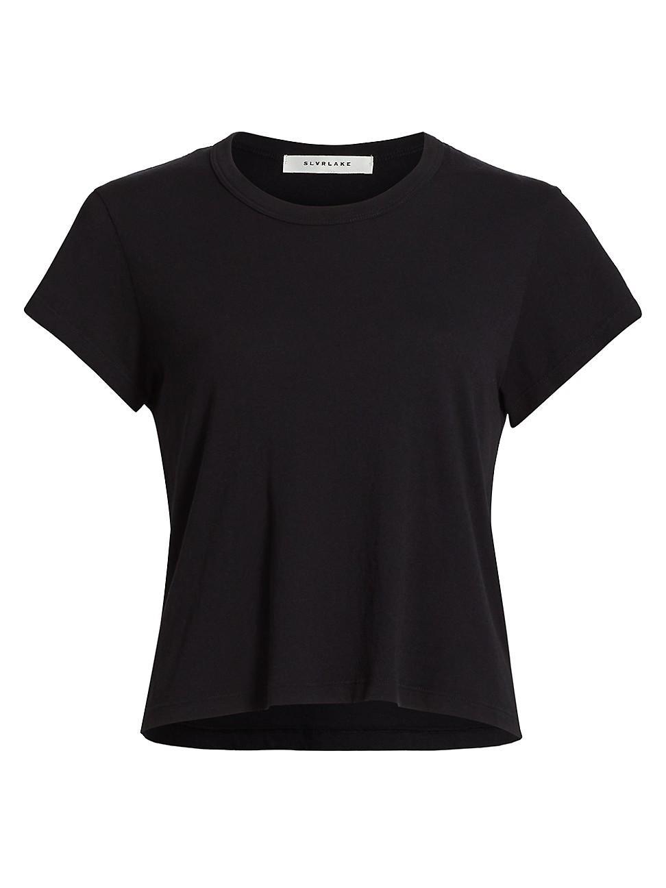 Womens Easy Lightweight Cotton T-Shirt Product Image