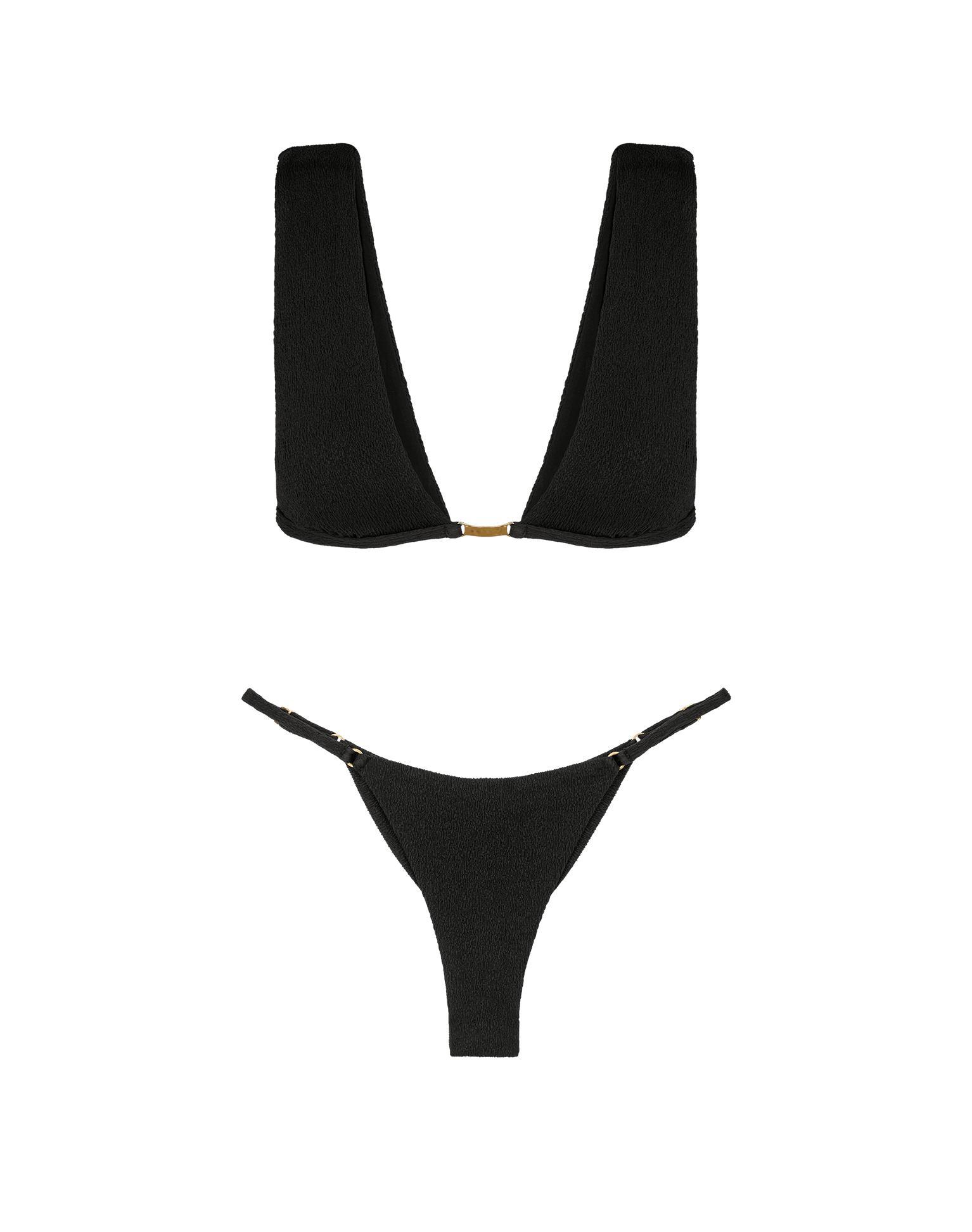 Firenze Candice Elisa Top - Black Product Image