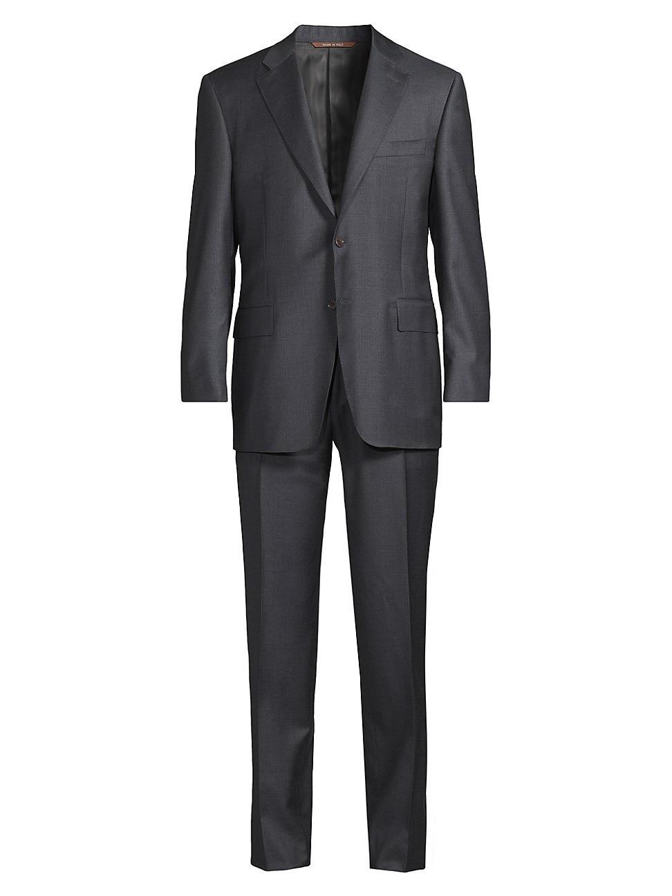Mens Wool Single-Breasted Suit Product Image