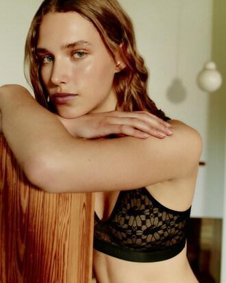 Logo Lace Bralette Product Image