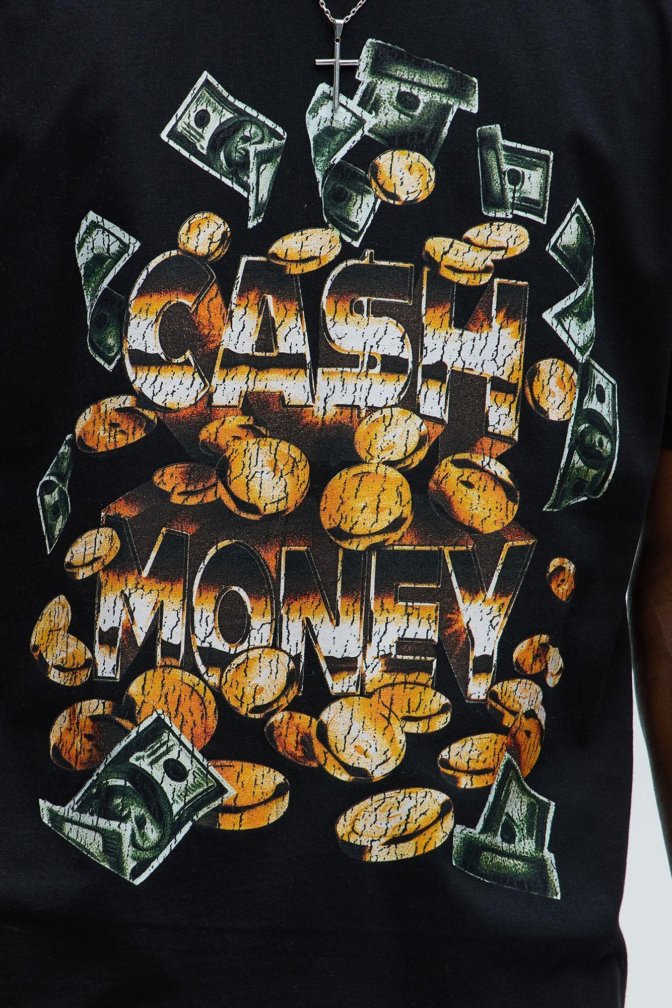 Cash Money Short Sleeve Tee - Black Product Image