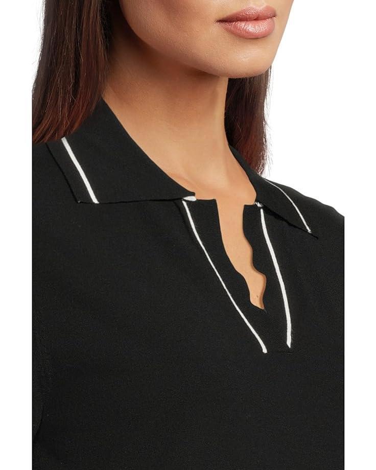 Ruffled Down Sweater Product Image