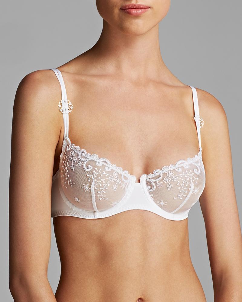 Delice Embroidered Demi Bra Product Image