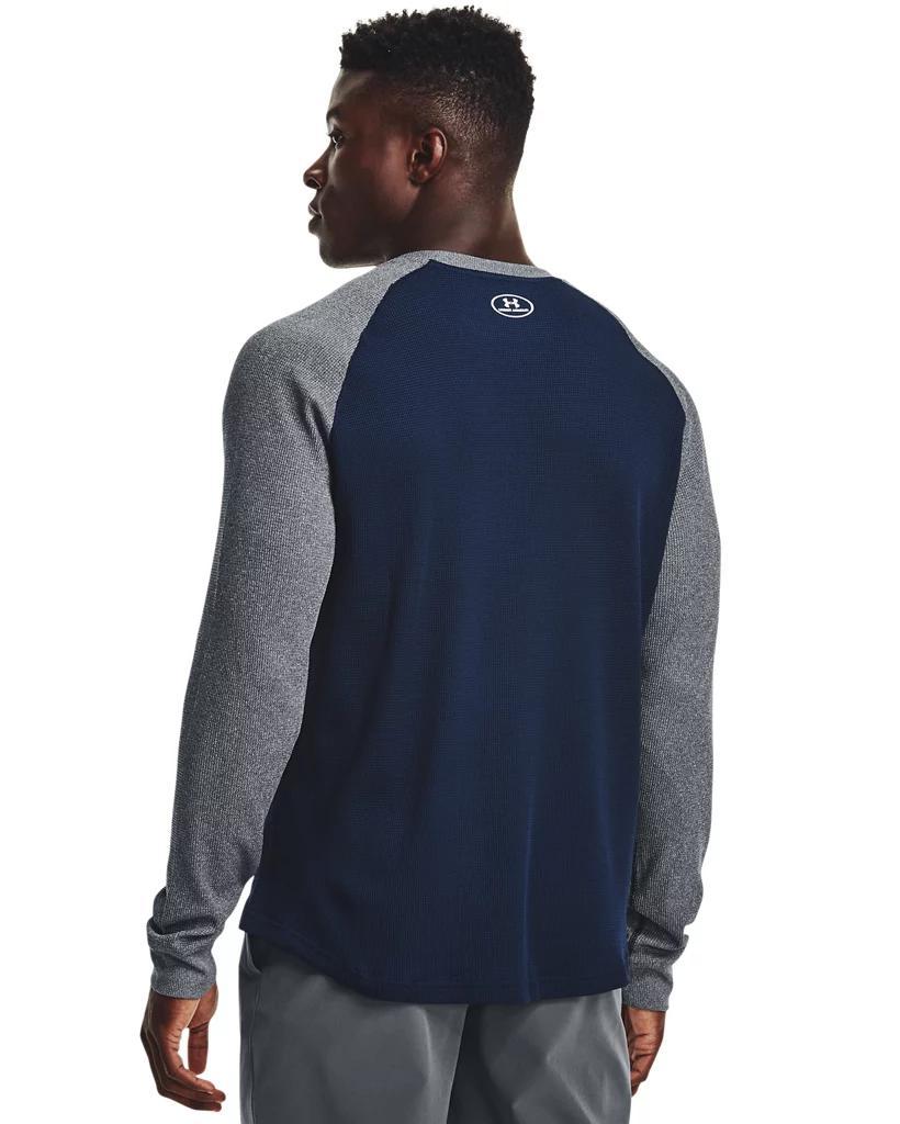 Men's UA Waffle Crew Long Sleeve Product Image