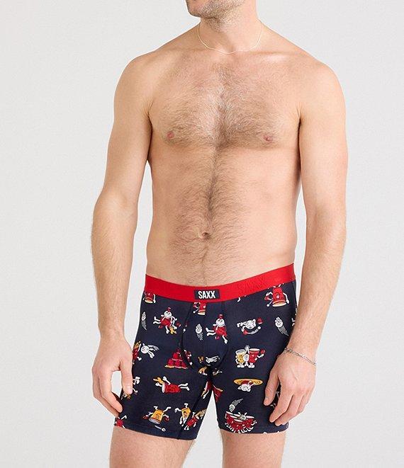 SAXX Vibe Super Soft Printed 6#double; Inseam Boxer Briefs Product Image