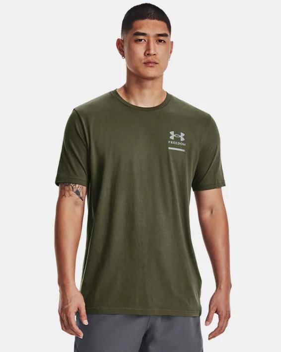 Mens UA Freedom Spine T-Shirt Product Image