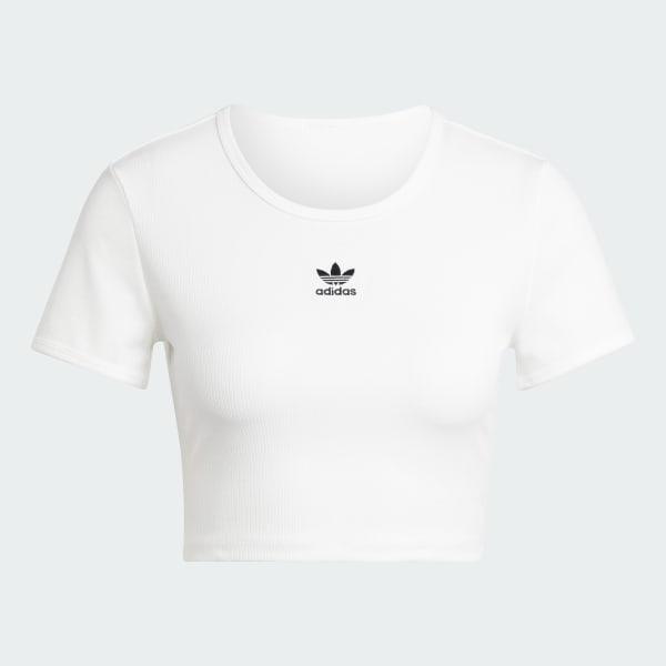 Essentials Ribbed Tee Product Image