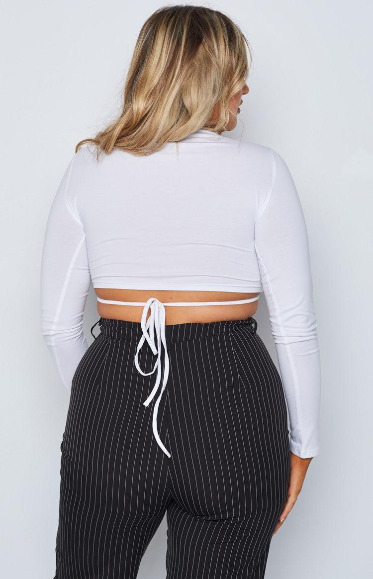 Serena Crop Top White Product Image