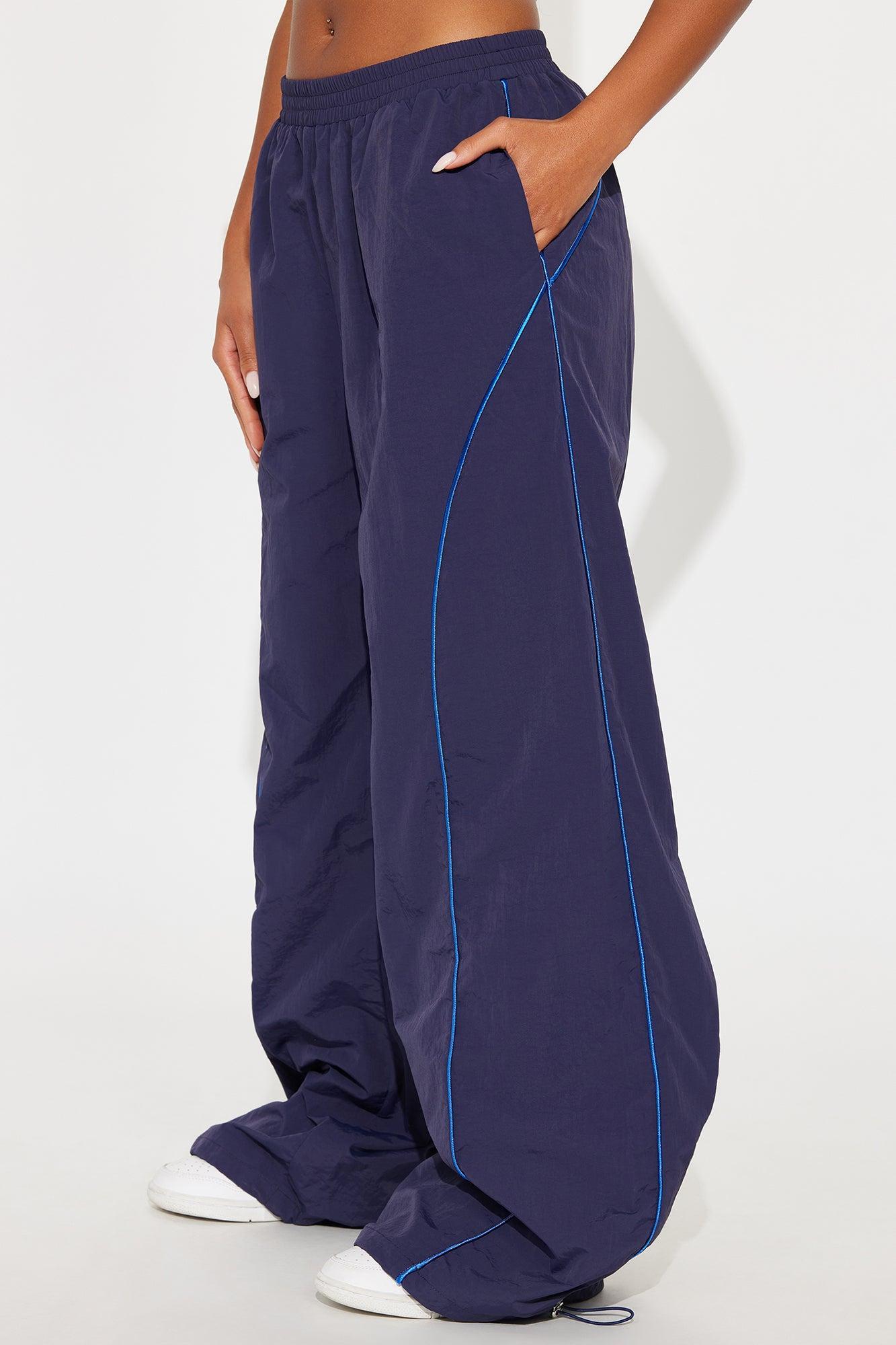 Precise Movement Windbreaker Track Pant - Navy/combo Female Product Image