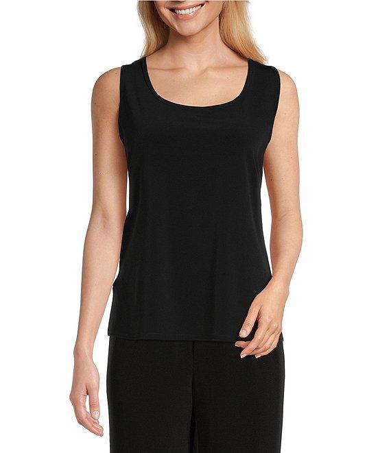 IC Collection Scoop Neck Sleeveless Layering Tank Product Image