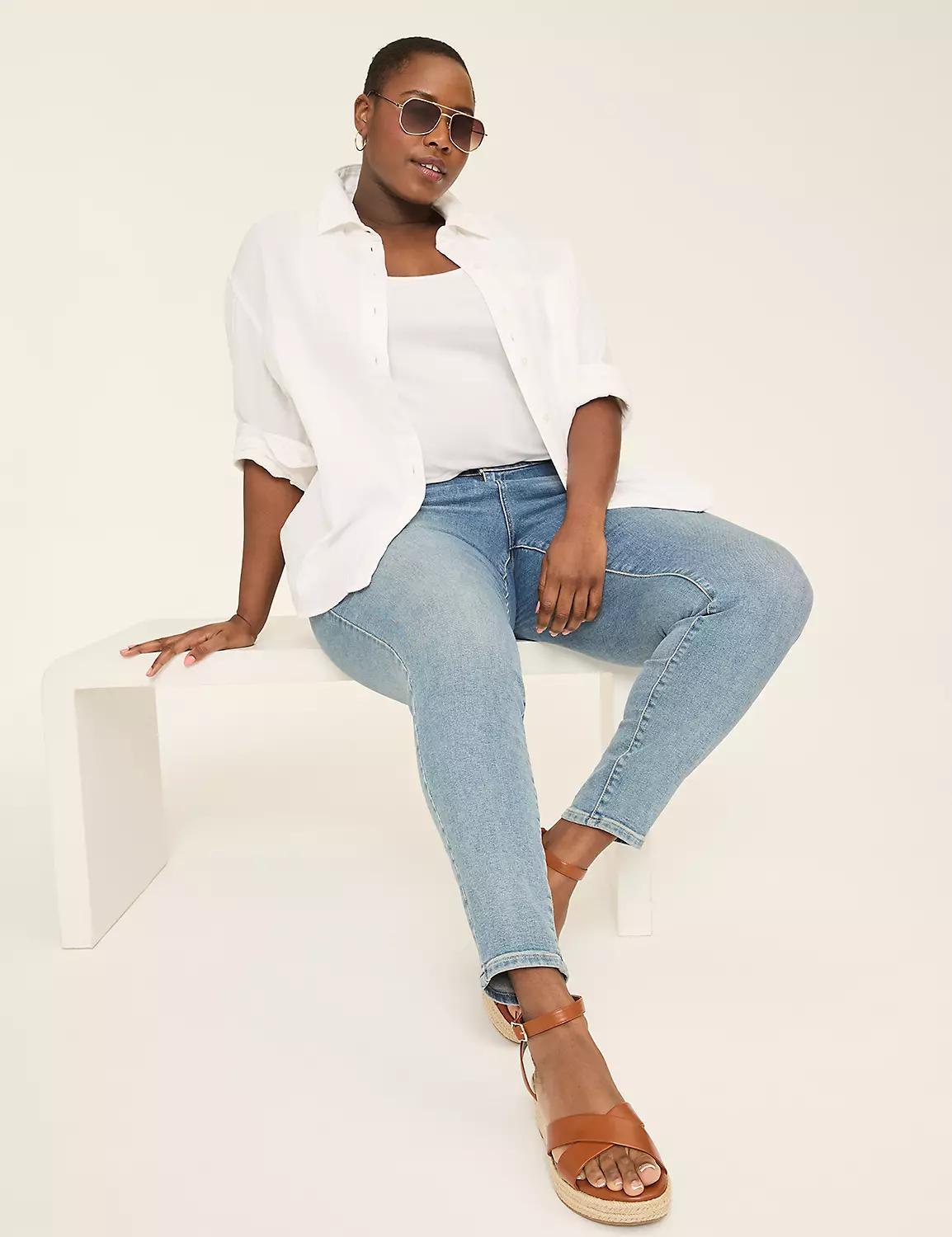 Gauze Button-Down Top Product Image