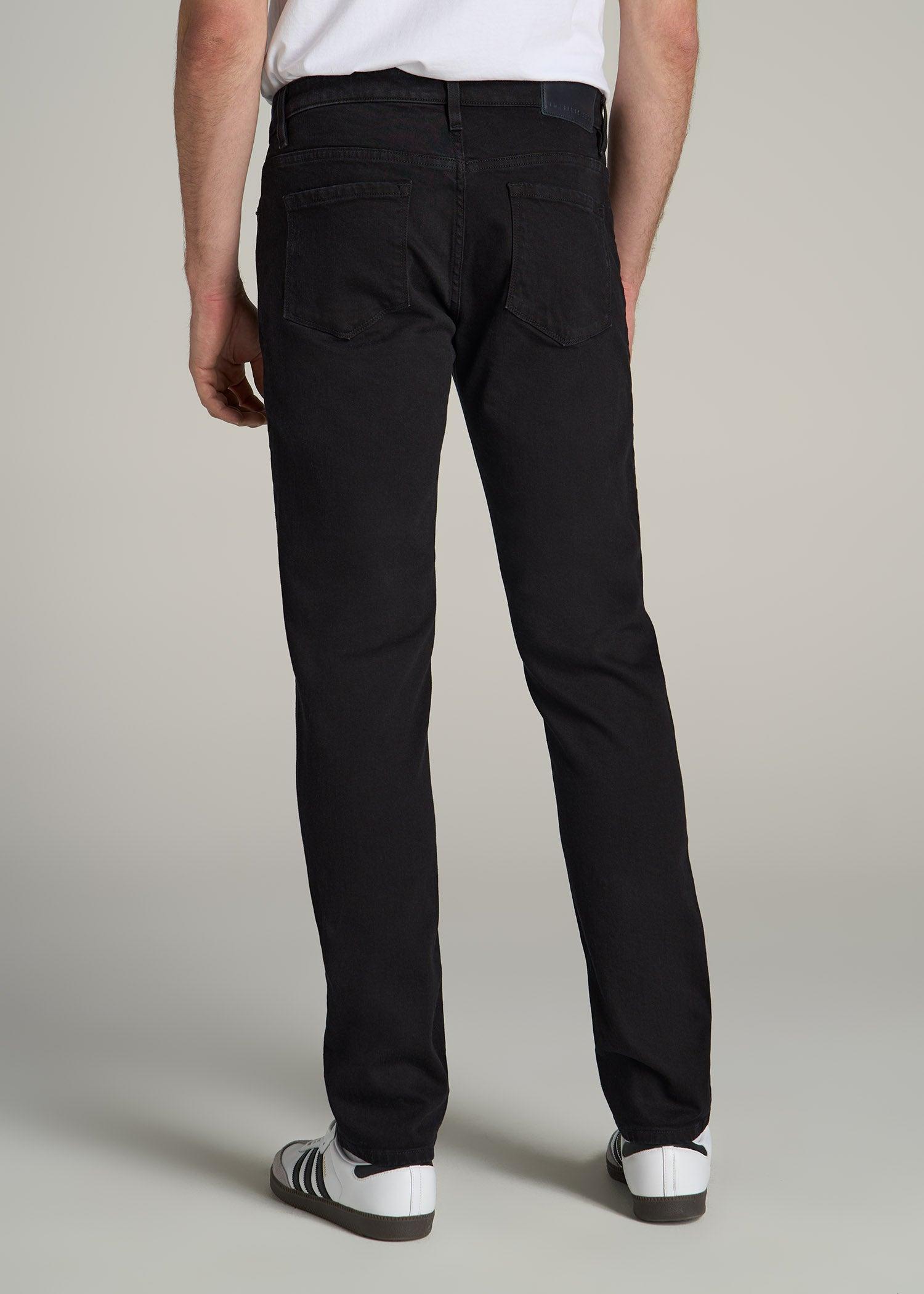 Americana Collection Carman Tapered Fit Jeans For Tall Men in Lark Black Male Product Image