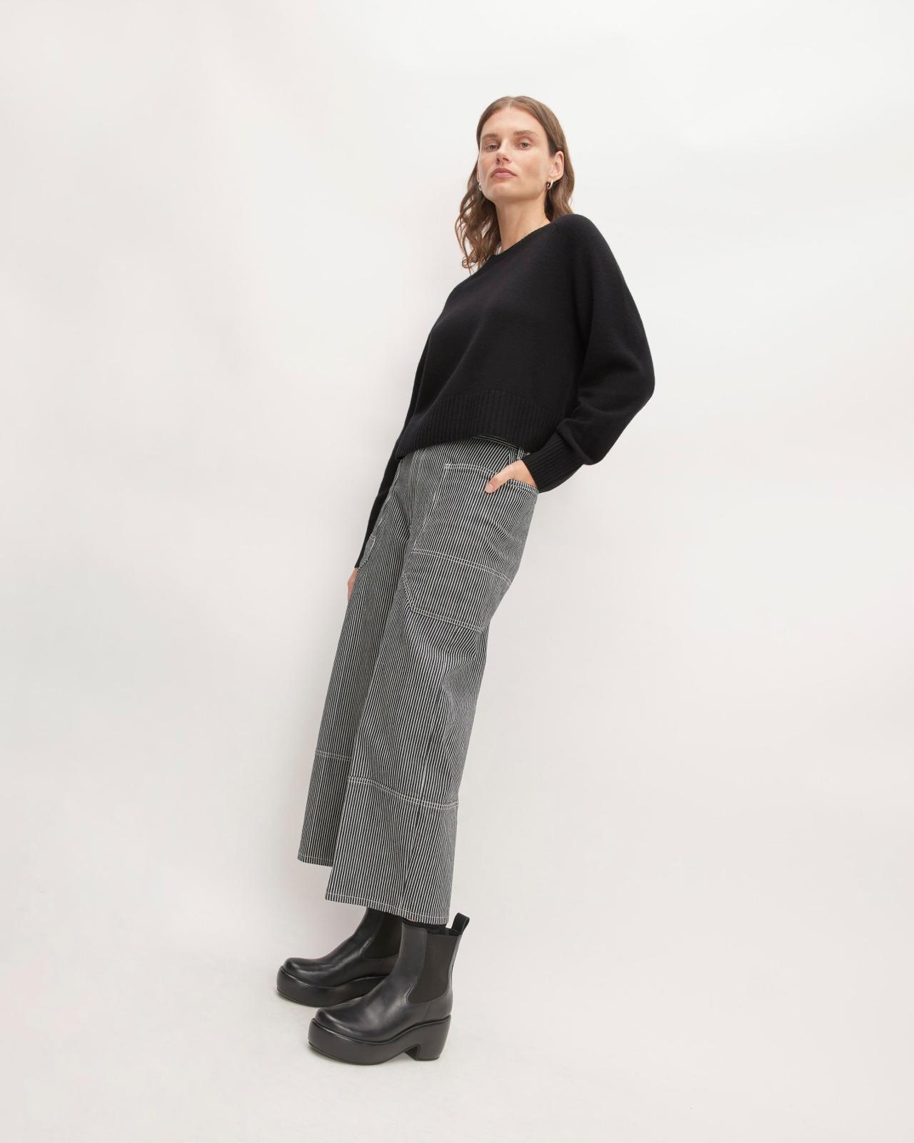 Womens Boxy Crew in Cashmere Sweater by Everlane Product Image