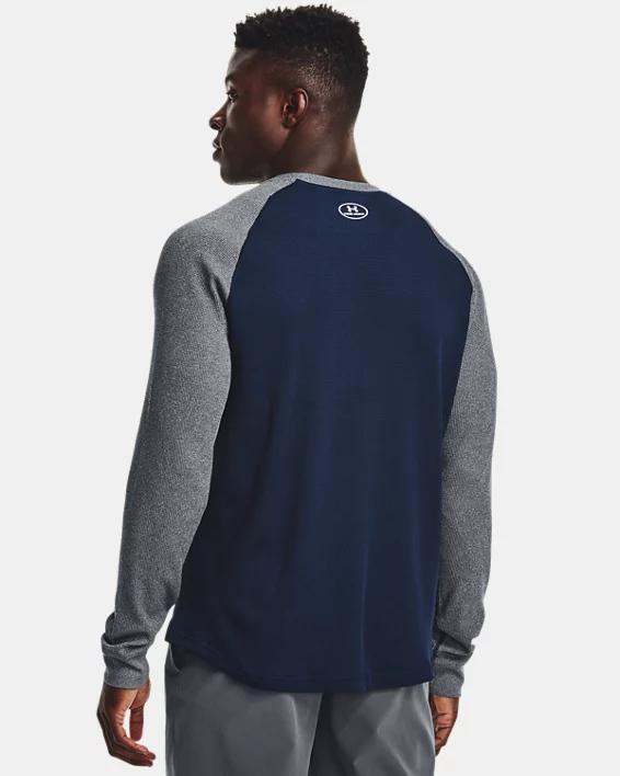 Men's UA Waffle Crew Long Sleeve Product Image