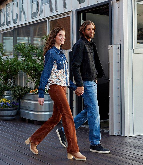 Wrangler® Regular Fit Straight Leg Stretch Denim Jeans Product Image