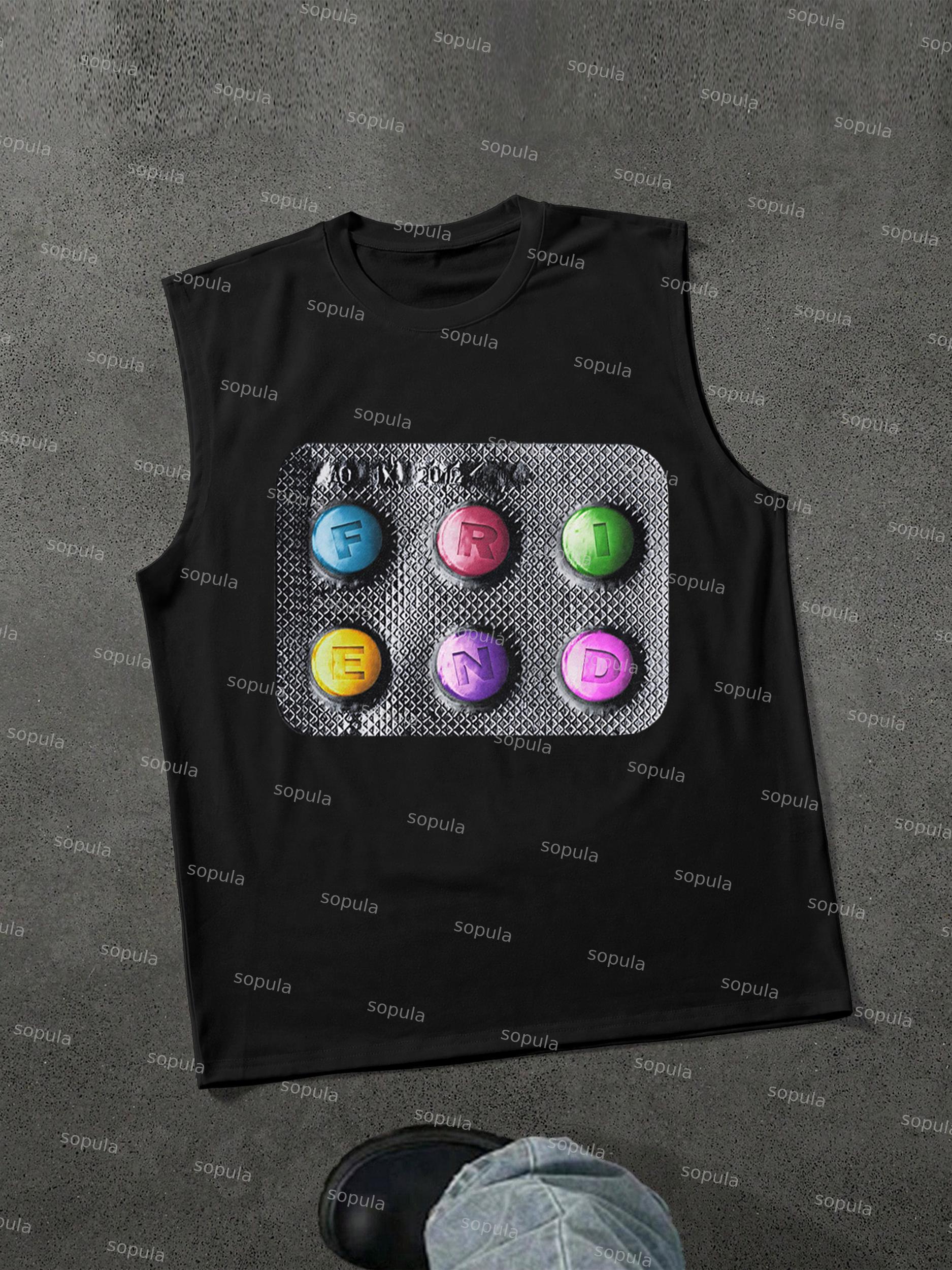Small Pills Graphic Tank Top Product Image