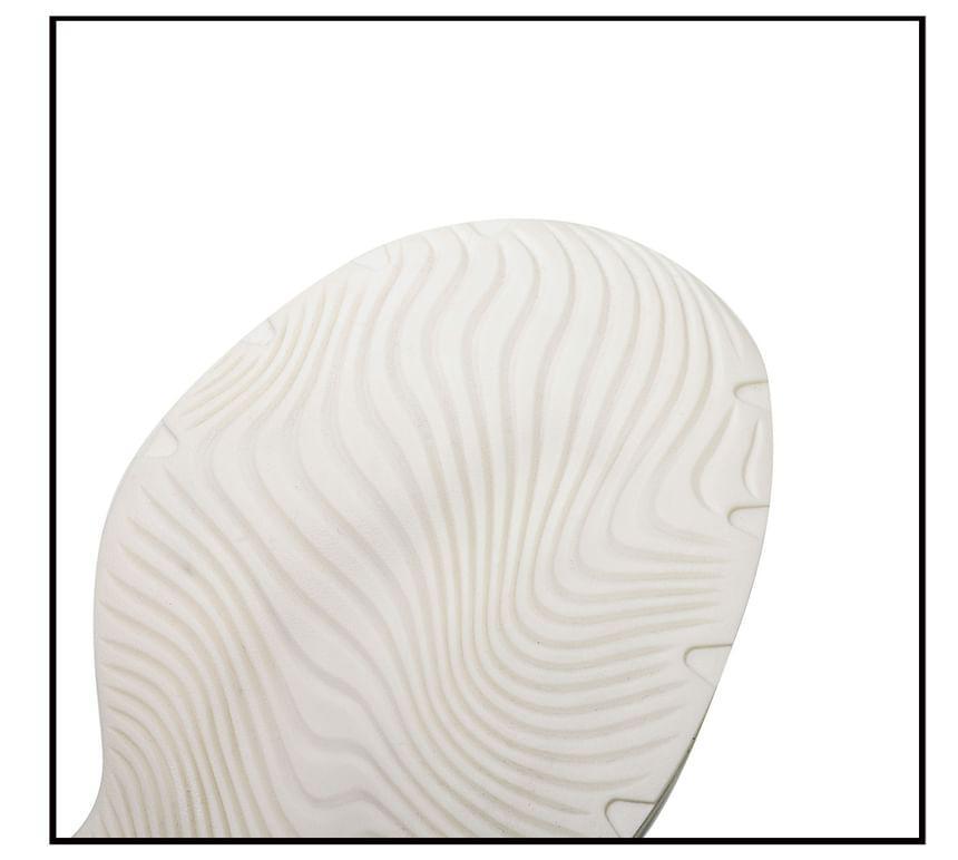 Platform Mesh Panel Lace-Up Sneakers Product Image