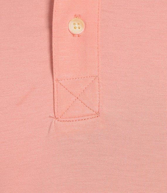 Rowm Rec + Relax Short Sleeve Solid Polo Shirt Product Image