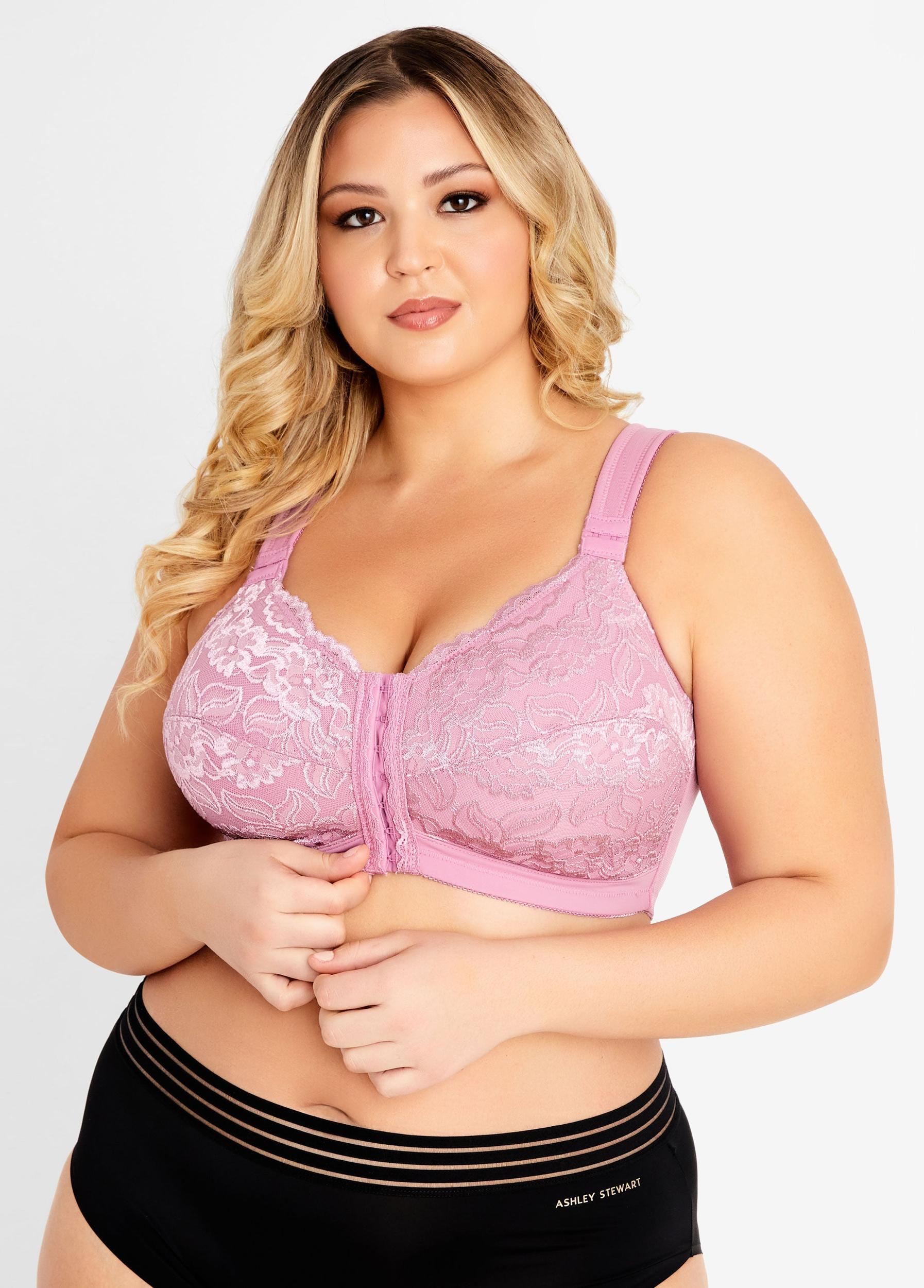 Front Close Wireless Posture Bra Product Image