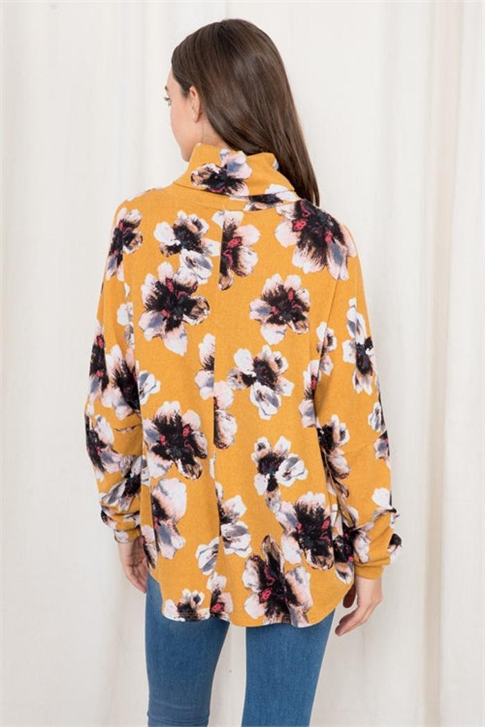 Mustard With Flower Top Product Image