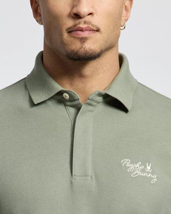 MENS TAYLOR PIQUE LONG SLEEVE TEE - B6T580F200 Male Product Image