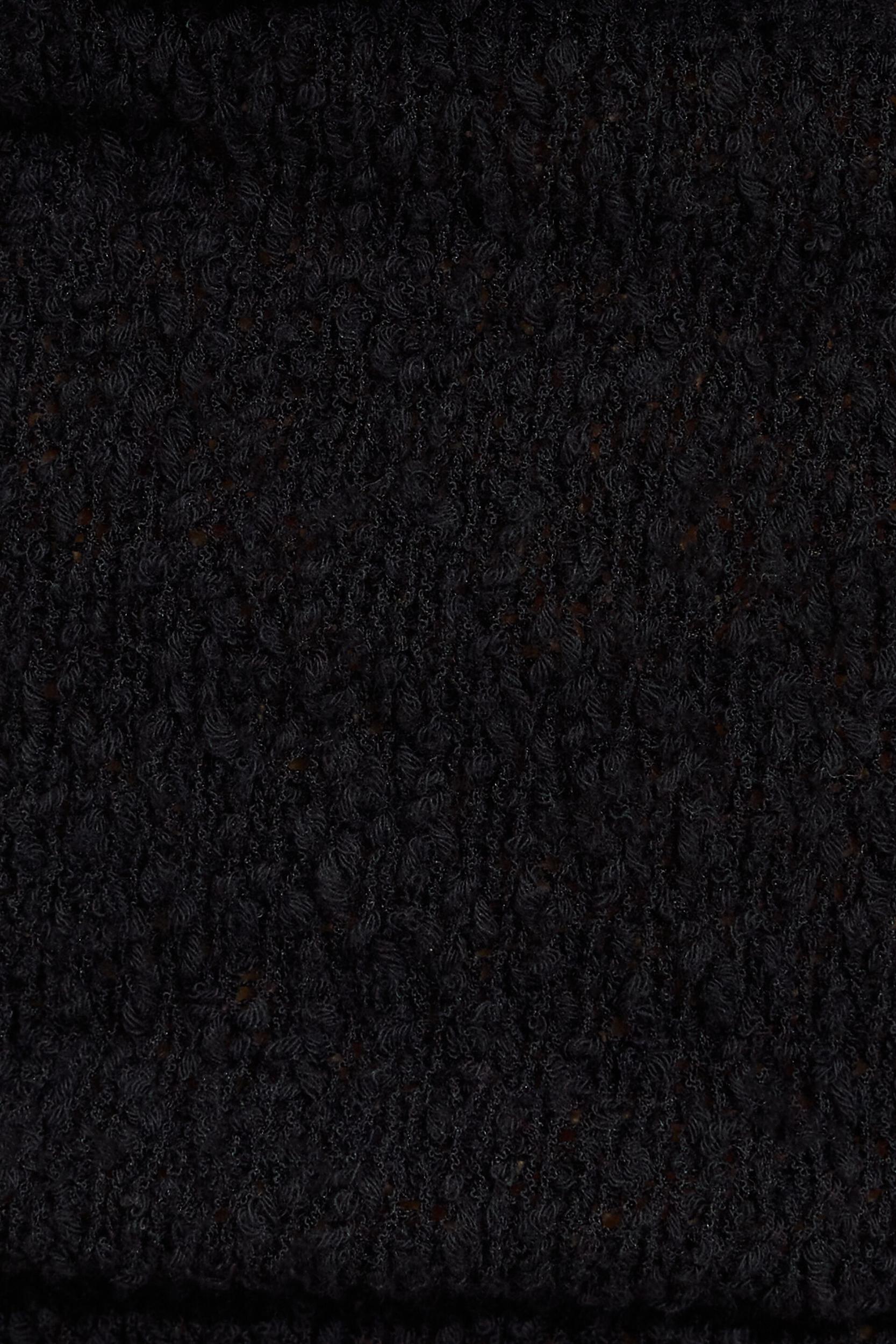 Bouclé Cowl Halter Top Product Image