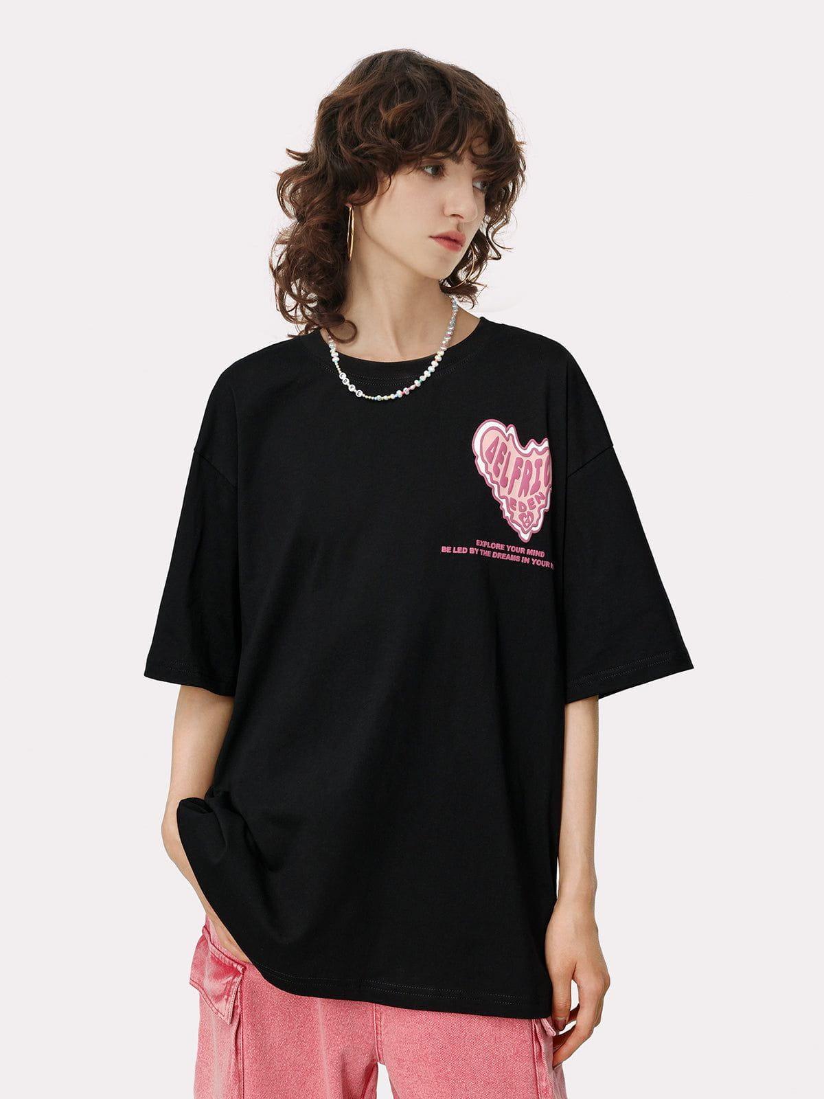 Aelfric Eden Heart Foam Printing Tee Product Image