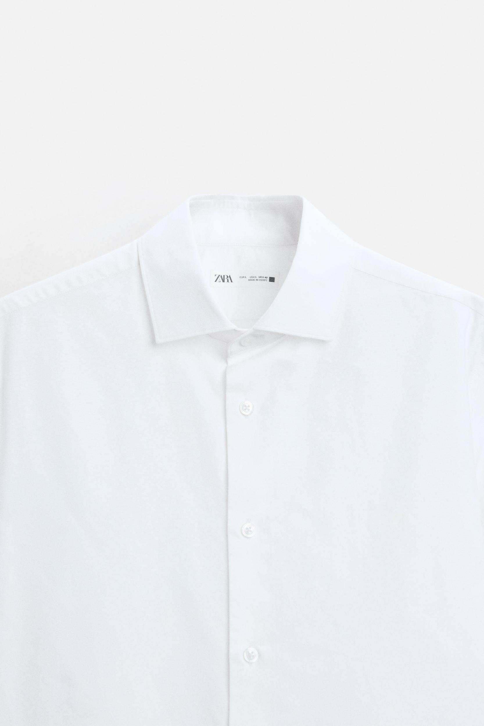 TEXTURED COTTON SHIRT Product Image
