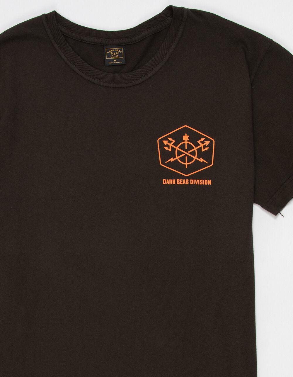 DARK SEAS Solid Oak Mens Tee - BLACK Product Image