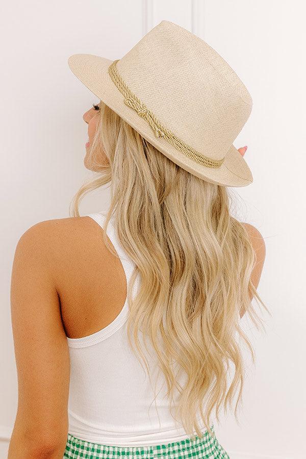 Coastal Cruise Raffia Woven Hat in Ivory Product Image
