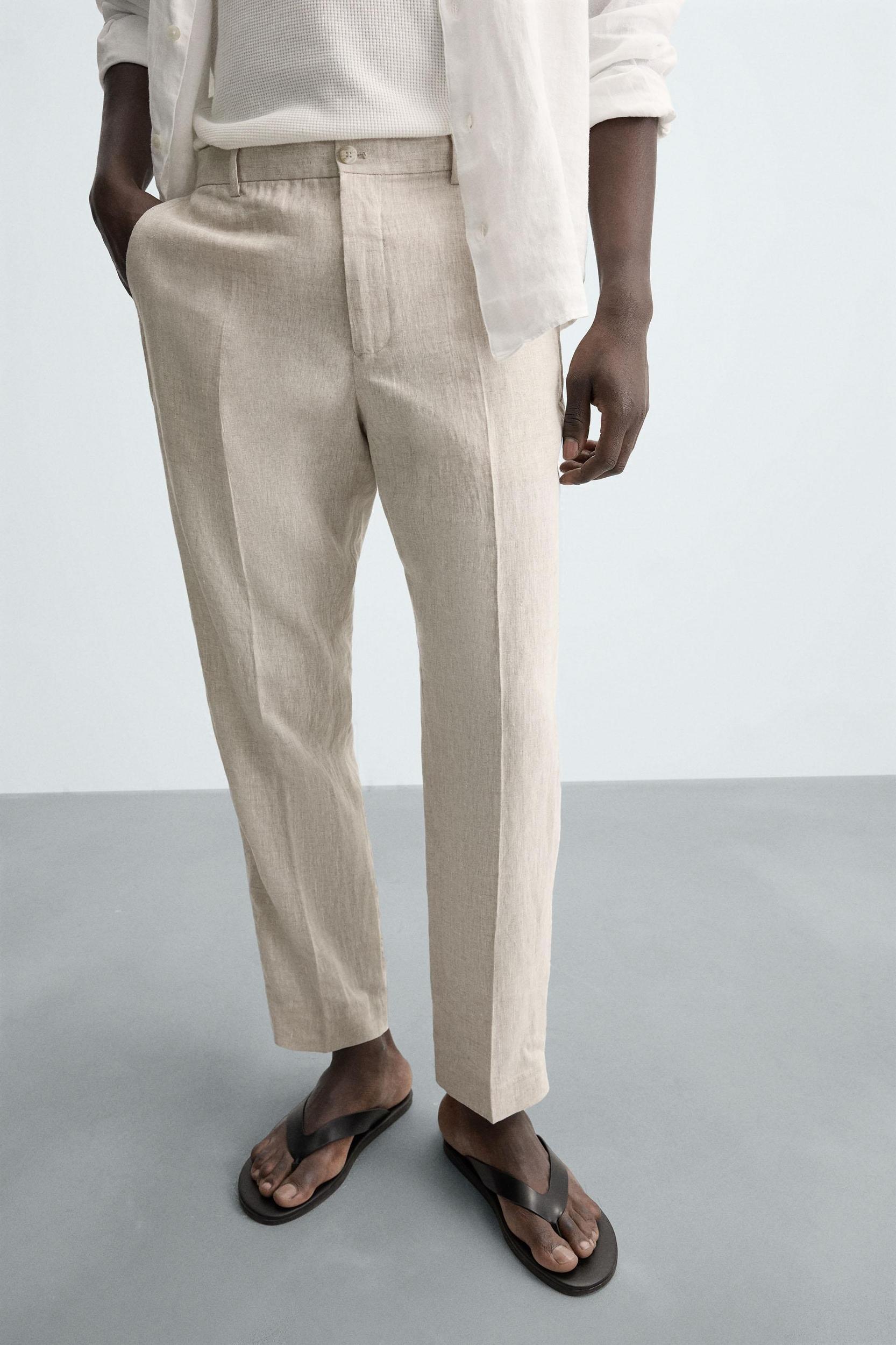 100% LINEN PANTS Product Image