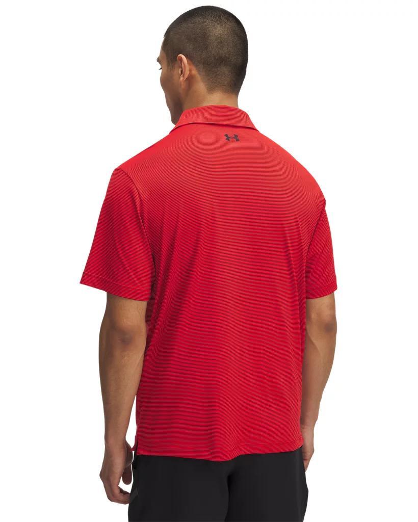 UA Tee 2 Green Bridge Stripe Collegiate Product Image