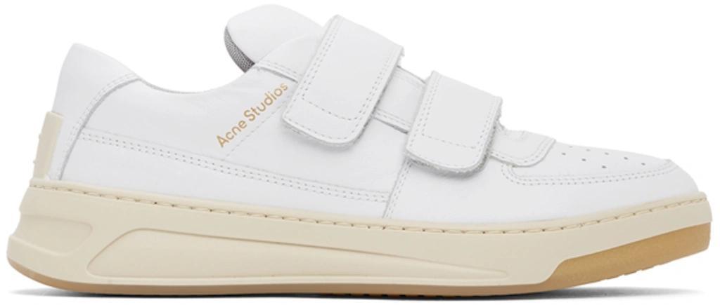 White Velcro Perey Sneakers Product Image