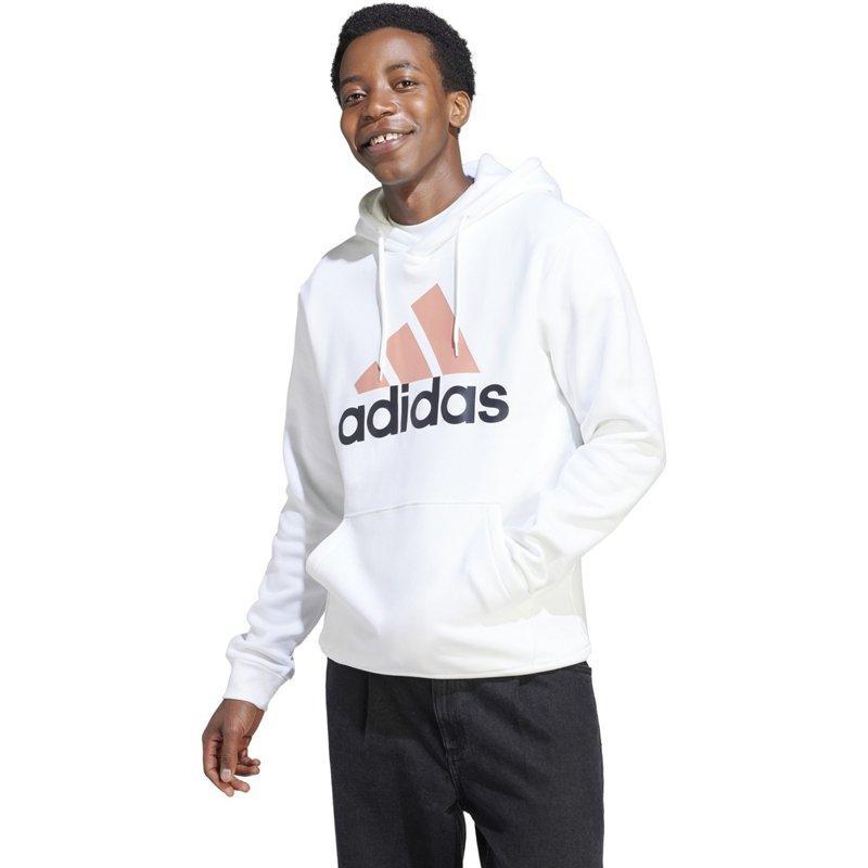 Mens adidas Essential Big Logo Fleece Hoodie Product Image