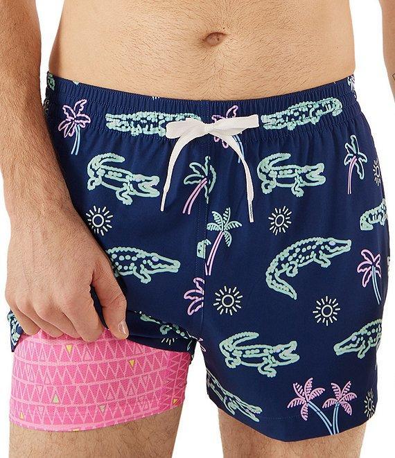 Chubbies Neon Classic 4#double; Inseam Swim Trunks Product Image