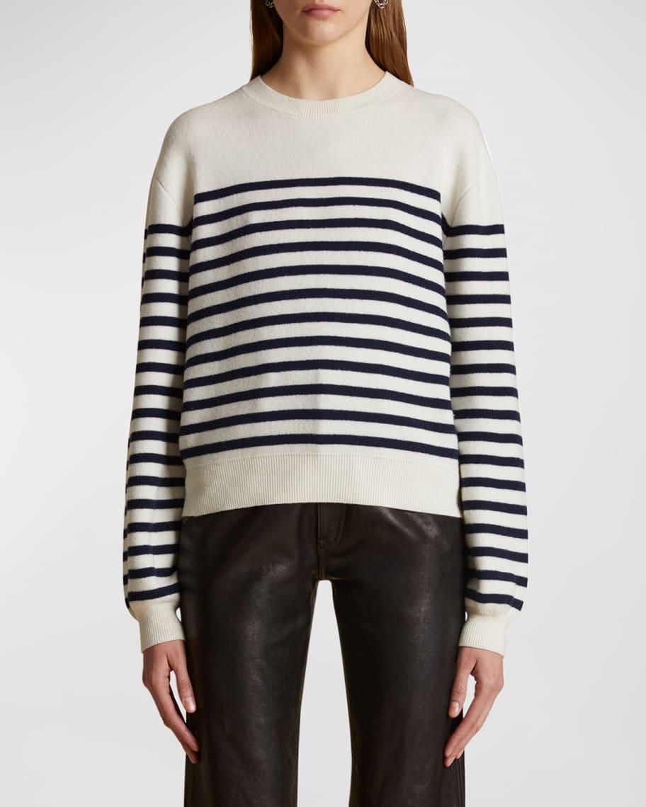 Viola Stripe Cashmere Sweater Product Image