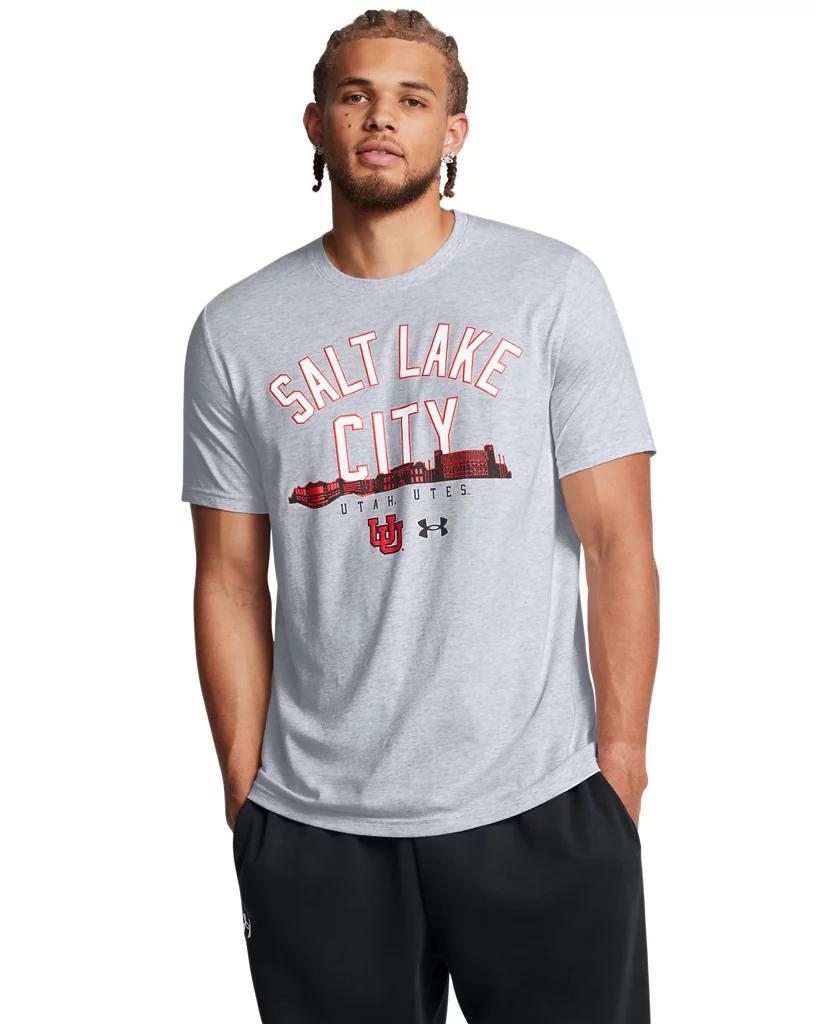 Men's UA Performance Cotton Collegiate T-Shirt Product Image