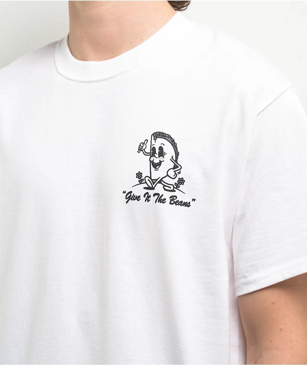 Donut Yota's Tacos White T-Shirt Product Image