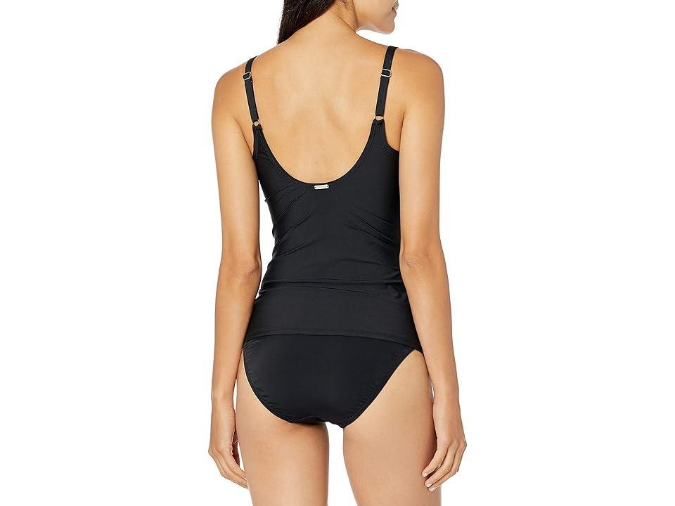 Calvin Klein Women's Standard Tankini Swimsuit with Adjustable Straps and Tummy Control Women's Swimwear Product Image