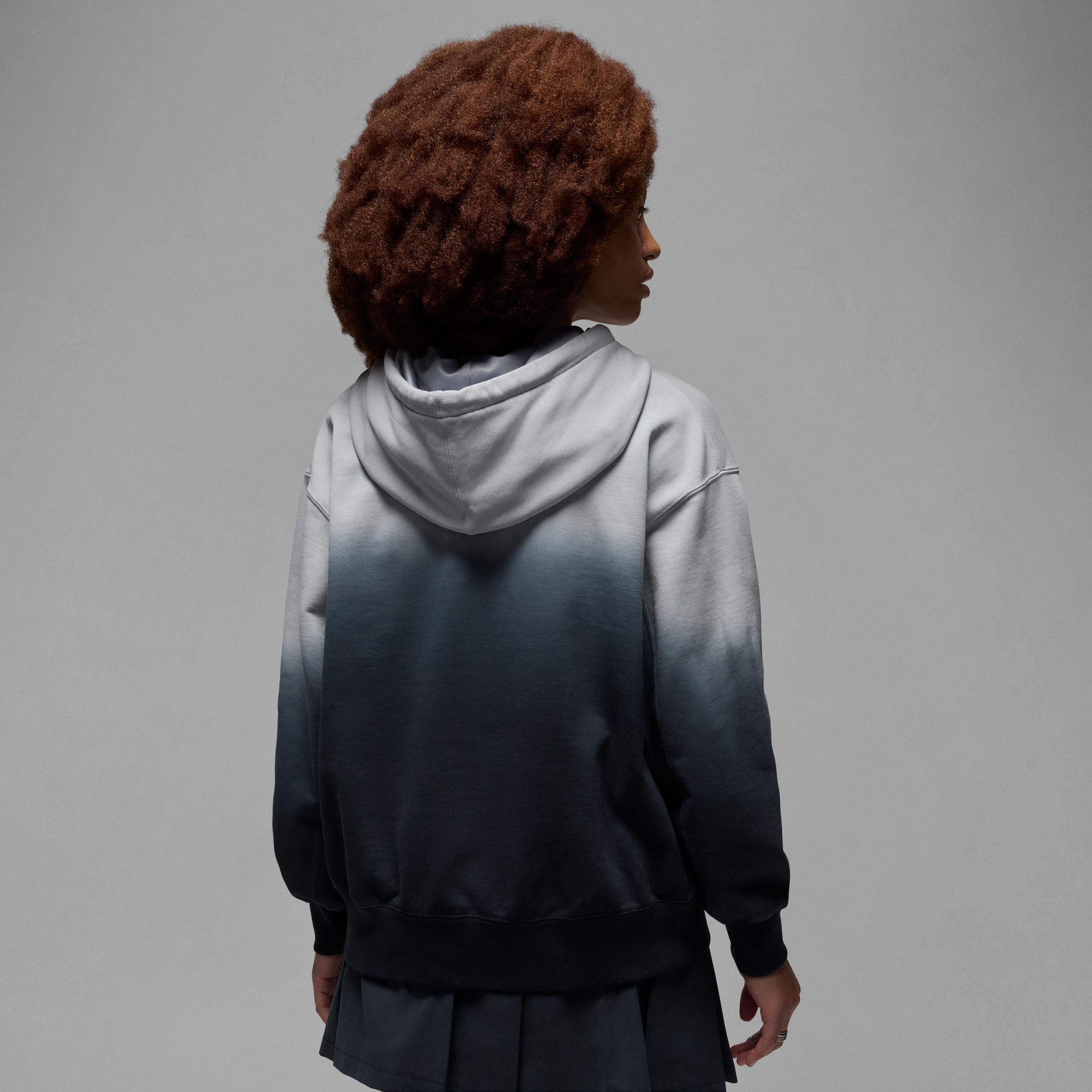 Jordan Flight Fleece Women's Satin-Lined Pullover Hoodie Product Image