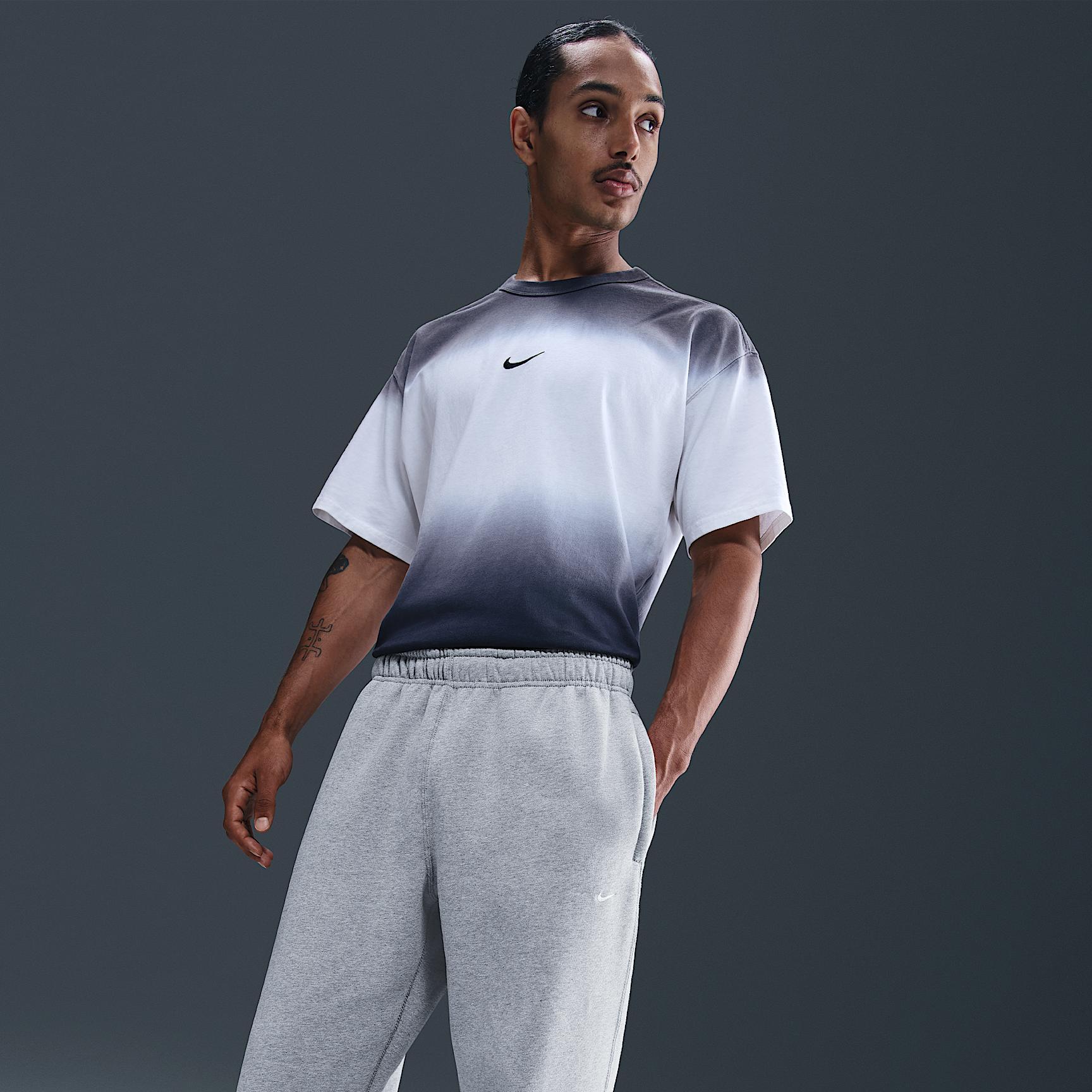 Nike Mens Solo Swoosh Fleece Open-Hem Pants | HV1090-010 Product Image