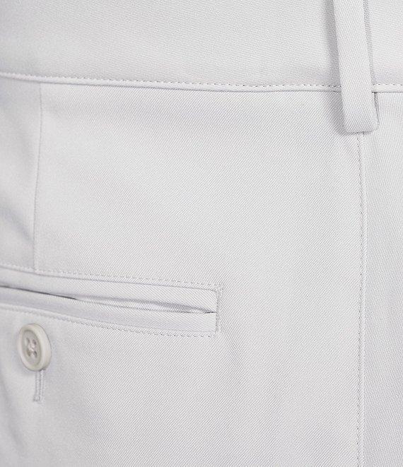 Roundtree & Yorke Performance Andrew Straight Fit Flat Front Pants Product Image