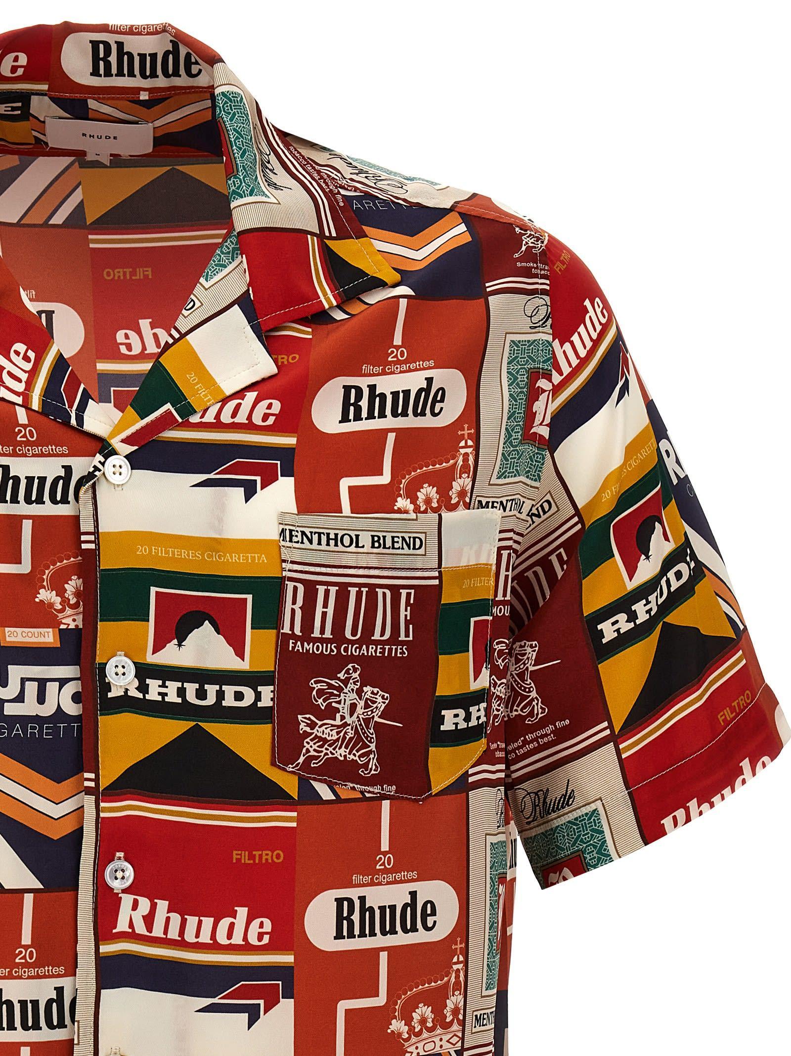 RHUDE Cigaretta Shirt, Blouse Multicolor Product Image