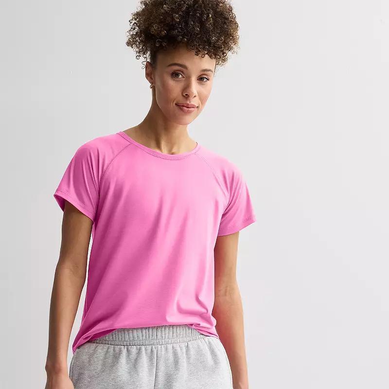 Women's Tek Gear® Essential Core Raglan Tee,  Product Image