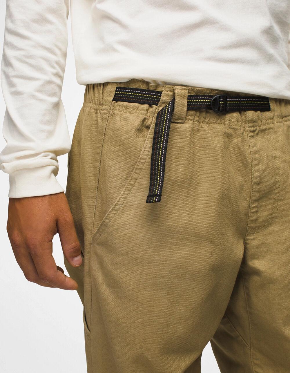 PRANA Voyaged Mens Relaxed Straight Pants - TAN Product Image